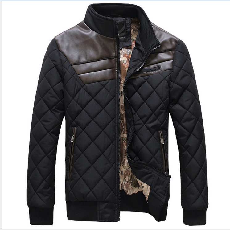 Men Casual Cotton Warm Up Jackets Outerwear Long Sleeve Coat - US$28.99 ...