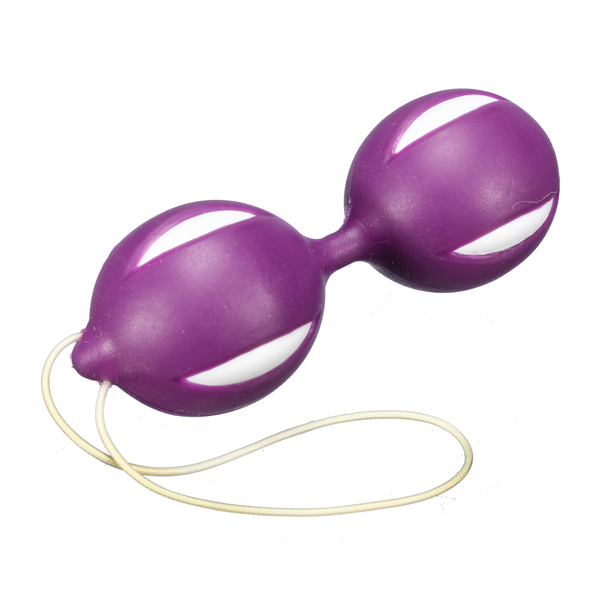 

Female Purple Reduced Vaginal Dumbbell Ball Reduce Negative Ball