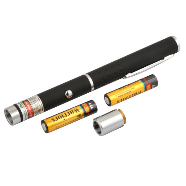 

Adjustable Burning 532nm 5mw Green Pen Shape Laser Pointer+AAA
