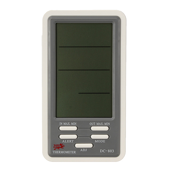 

DC-803 Digital LCD Indoor Thermometer Hygrometer Clock Humidity Meter