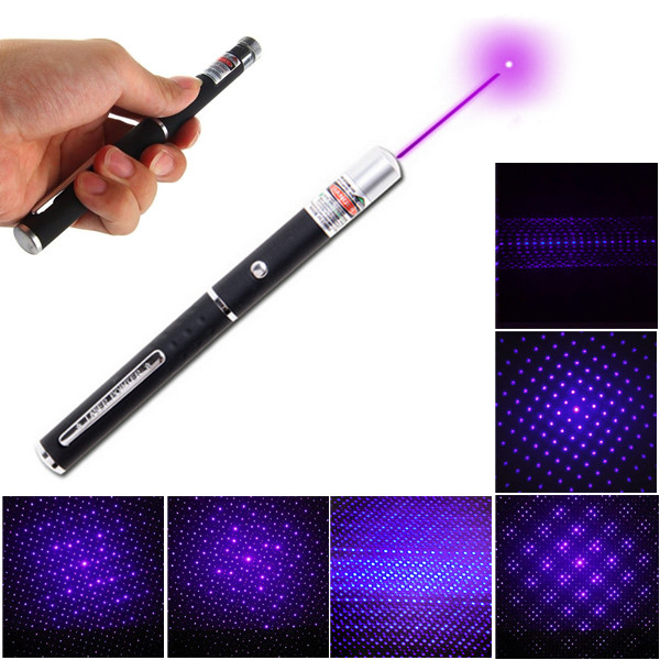 

5mw 405nm Purple Light Laser Pointer Pen with Star Cap Head
