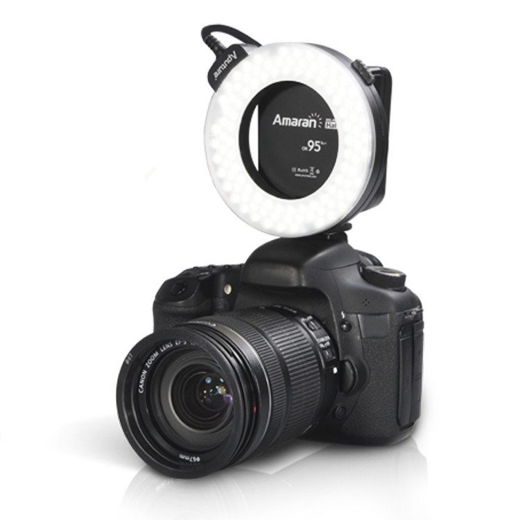 

AHL-HC100 AHL-HN100 LED Macro Ring Flash Light For Canon Nikon