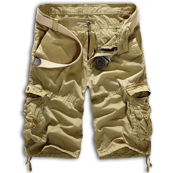 Men Cotton Loose Cargo Military Shorts at Banggood sold out
