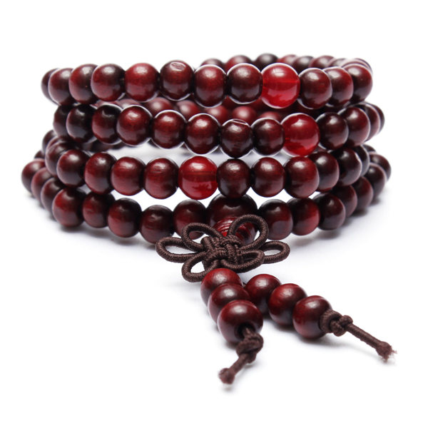 

108Pcs Multilayer Sandalwood Buddhist Buddha Prayer Beads Bracelet