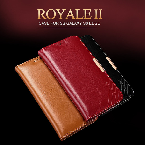 

KALAIDENG Genuine Leather Stand Case For Samsung Galaxy S6 edge