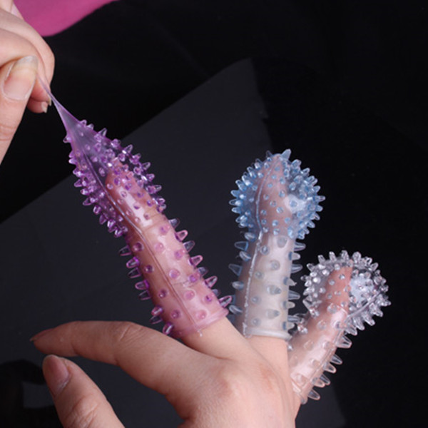 

Male/Female Soft Finger Sleeve Foreplay G Spot Stimulation Masturbator Sex Toy