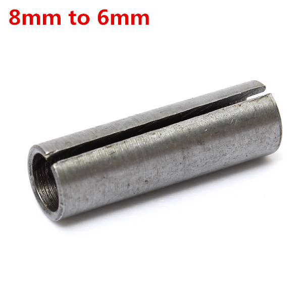 

8mm to 6mm Carving Knives Conversion Chuck For Engraving Machine Length 25.5mm