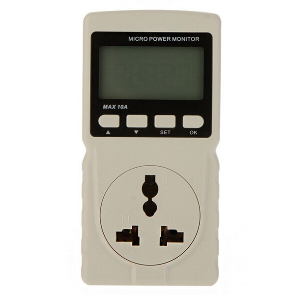 

GM86 Digital LCD Micro Power Meter Analyzer Monitor Tester Measuring Power Factor Frequency Ammeter Voltmeter