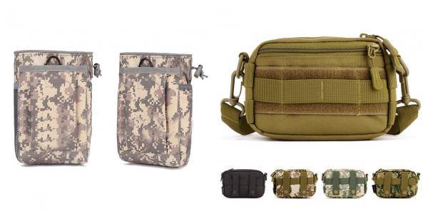 

Molle Nylon Recycle Clollection Pouch Outdoor Sport Military Carrying Bag
