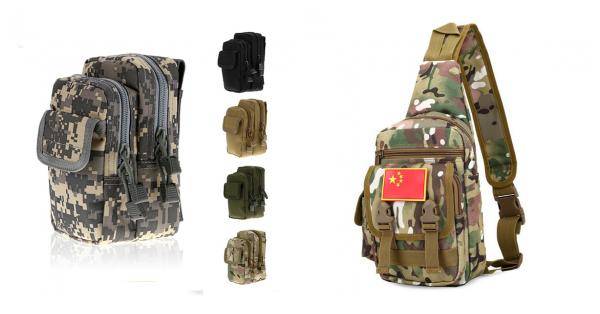 

Men Molle Outdoor Sport Tactical Package Casual Nylon Bag