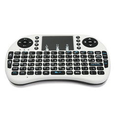 Hebrew Language Mini Wireless 2.4G Multi-Media Touchpad Keyboard Airmouse