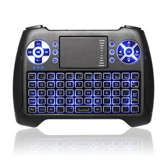 SUNGI T16 Blue Backlit Wireless 2.4Ghz Mini Keyboard Airmouse Touchpad