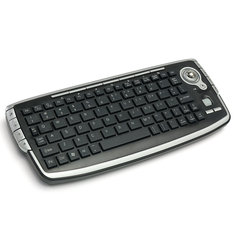 Mini 2.4GHz Wireless Media Centre Keyboard With Trackball Mouse For PC PS4 Smart TV