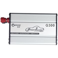 G300 Car Power Inverter Charger USB 2.1A AC 220V 300W