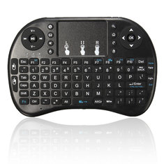 Mini 2.4Ghz 92 Keys Wireless Air Mouse Keyboard Remote Control Touchpad for PC HTPC Andriod TV