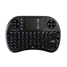 Ipazzport I8 2.4G Wireless Russian Version Rechargeable Mini Keyboard Touchpad Airmouse