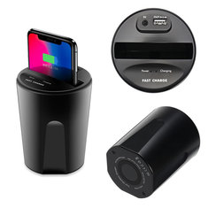 X8 10W Qi Wireless Car Fast Charging Stand Cup Charger for iPhone X Samsung S8 Note 8 S9