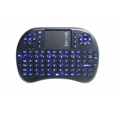 Backlit Mini Wireless Keyboard Mouse with Touchpad for PC Android TV HTPC