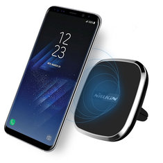 NILLKIN Air Vent Mount Magnetic QI Wireless Car Charger 2 Model B For iPhone X 8Plus Oneplus5 S8