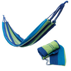 Outdoor Camping Hammock Portable Travel Beach Fabric Swing Bed