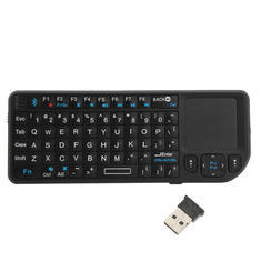 Mini 2.4G Wireless Keyboard Mouse Multi-media Touchpad Handheld Keyboard