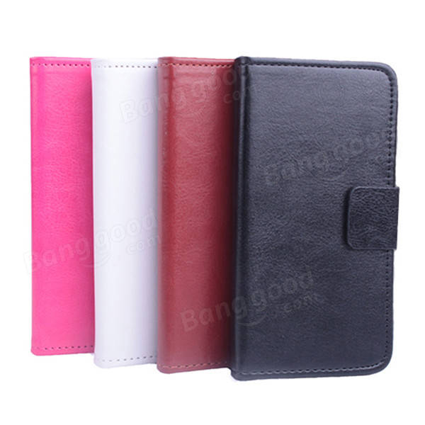 

Flip Left And Right Stand Card Slot PU Leather Case For Lenovo P70