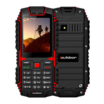 ioutdoorT1 IP68 2.4 Inch 2100mAh Flashlight Waterproof Phone