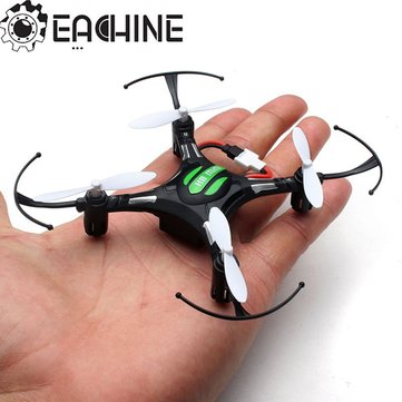 Eachine H8 mini 2.4GHz, 4Ch, 6 Axis Gyro, RC Quadcopter with Headless Mode (RTF) + Испытание водой
