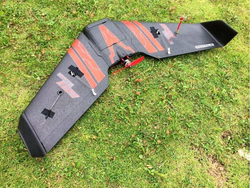 Upgraded Reptile S800 SKY SHADOW 820mm FPV EPP Flying Wing Racer PNP With FPV System
