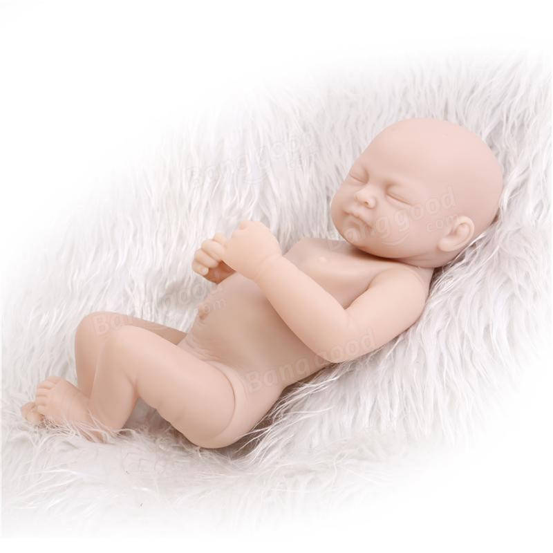 22'' Lifelike Newborn Silicone Vinyl Reborn Gift Baby Doll ...