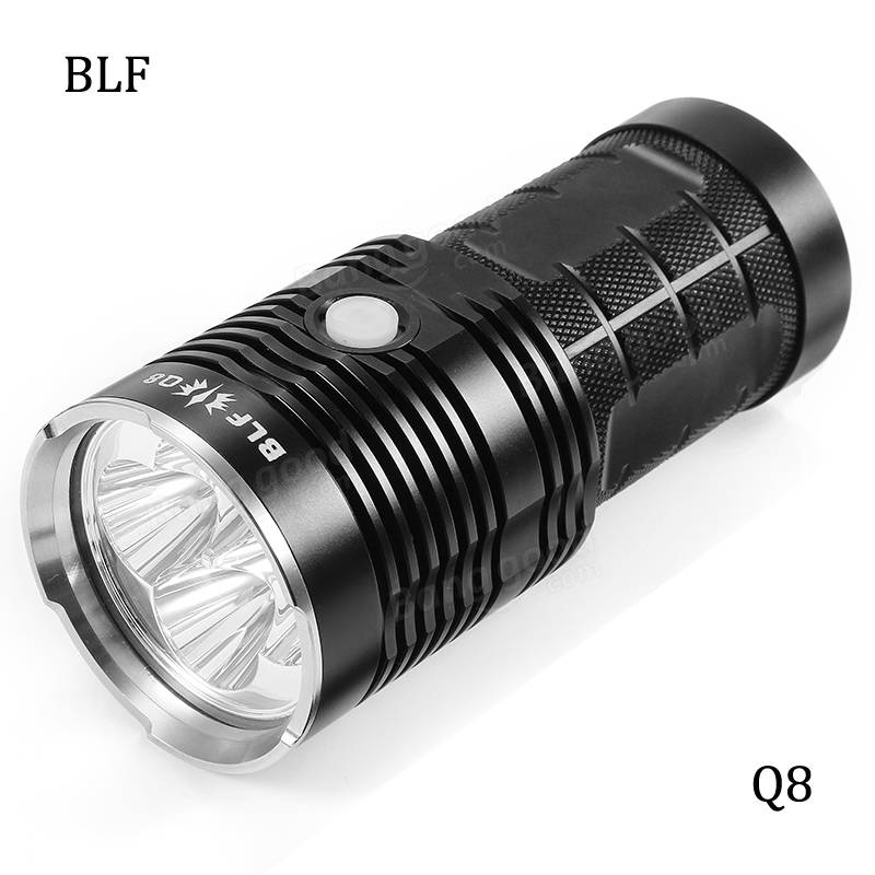 BLF Q8 4x XP-L 4500LM Professional Multiple Operation Procedure Super Bright LED Flashlight