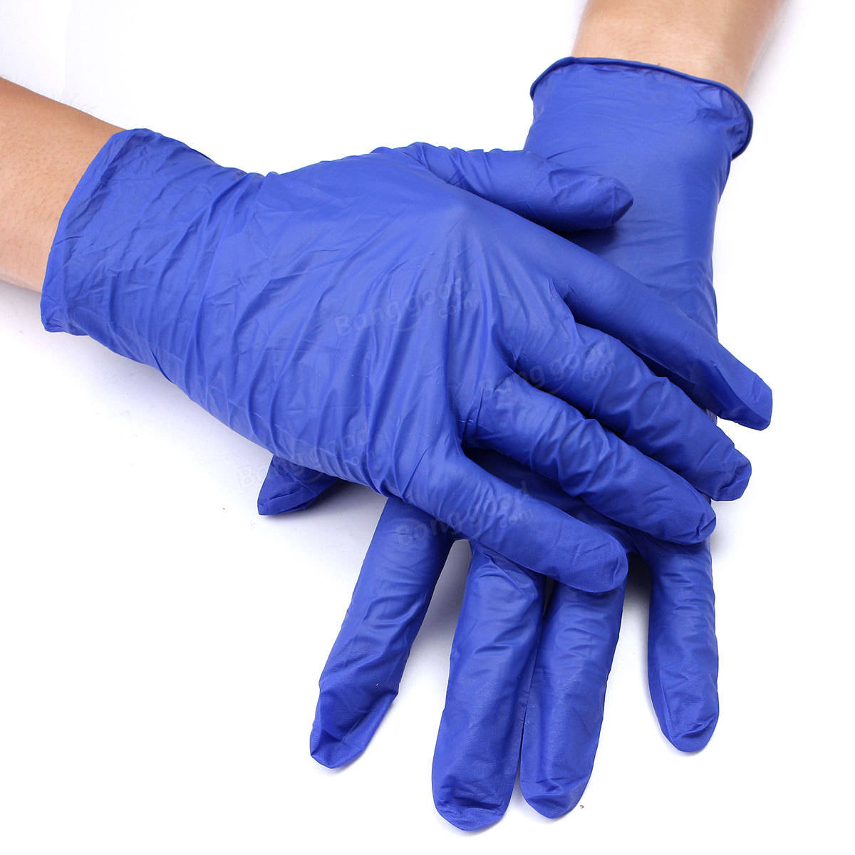 100pcs Blue Medium Disposable Nitrile Rubber Gloves Food Medical Latex Gloves Sale Rc Toys