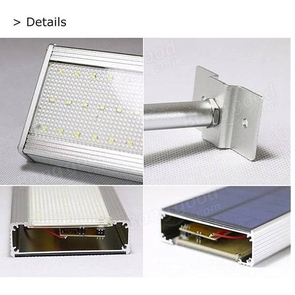 Solar 48 LED Microwave Radar Motion Sensor Light Waterproof IP65 Outdoor Street Security Spot Lamp