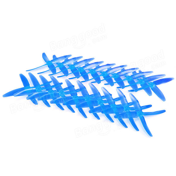 10 Pairs Racerstar 5040 4 Blade FPV Racing Propeller 5.0mm Mounting Hole for FPV Racing Frame
