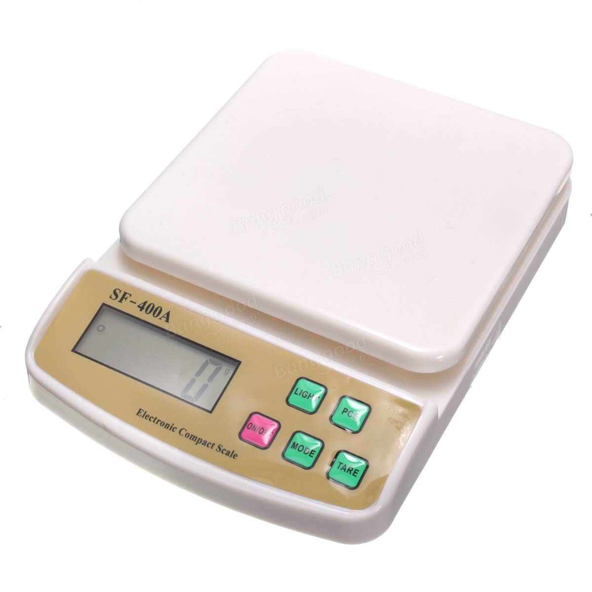 10kg/1g SF-400A Digital Scale For Household Electronic Kitchen Scale Weighing Scale With Backlight