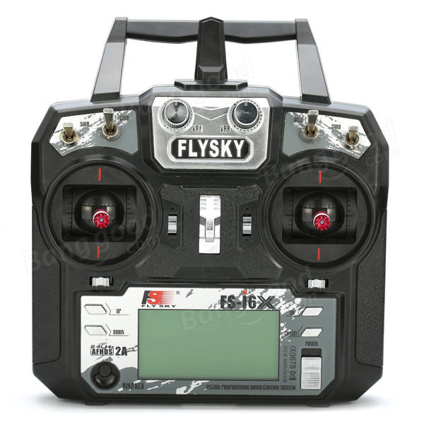 Flysky FS-i6X 2.4GHz 10CH AFHDS 2A RC Transmitter With X6B i-BUS Receiver