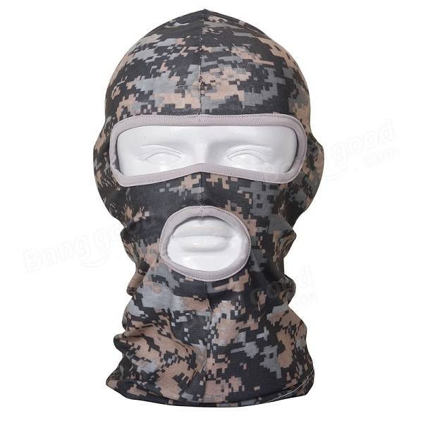 Quick-Drying Breathable CS Counter Terrorism Double Hole Mask - US$4.30