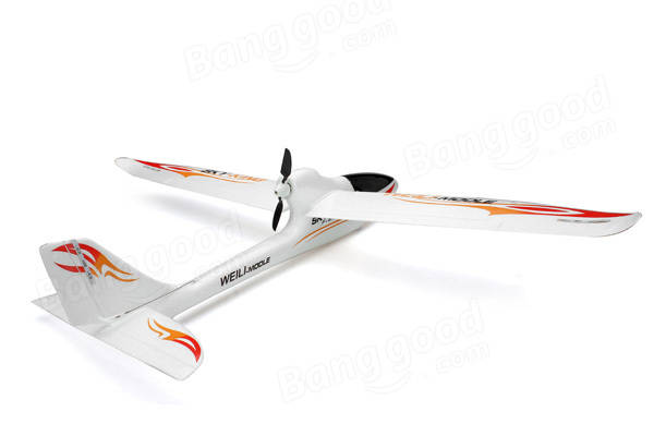 WLtoys F959 Sky King 2.4G 3CH 750mm Wingspan RC Airplane With Led RTF