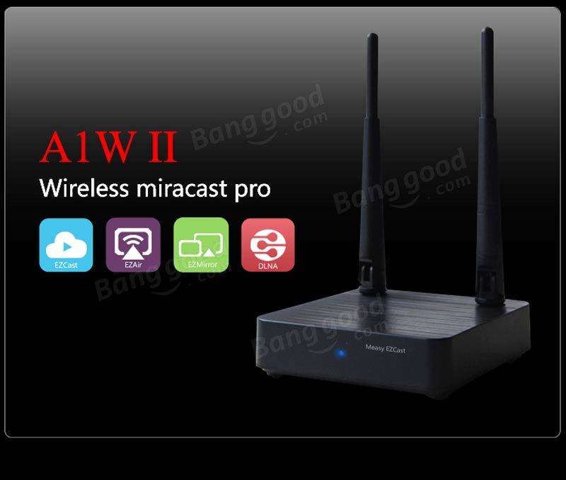 Measy A1WII AM8251 128M Wireless TV Box Support DLNA Airplay EZcast